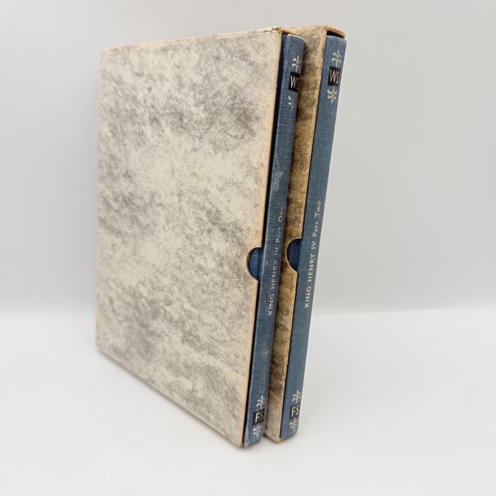 The Folio Society King Henry IV Part 1 & 2 Shakespeare 1965 Hardcover Slipcase